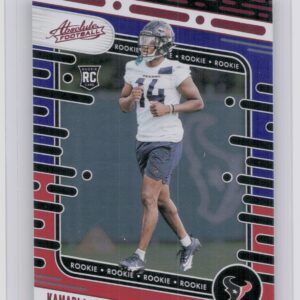 2024 Absolute Kamari Lassiter Red and Blue RC 142 Texans