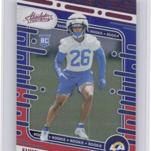 2024 Absolute Kamren Kinchens Red and Blue RC 175 Rams