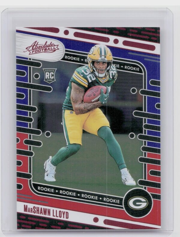 2024 Absolute MarShawn Lloyd Red and Blue RC 171 Packers