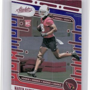 2024 Absolute Marvin Harrison Jr. Red and Blue RC 104 Cardinals