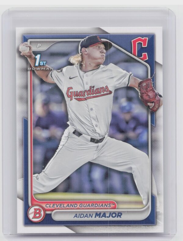 2024 Bowman Draft Aidan Major #BD-196 Guardians