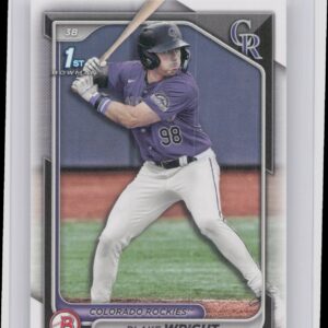2024 Bowman Draft Blake Wright #BD-27 Rockies