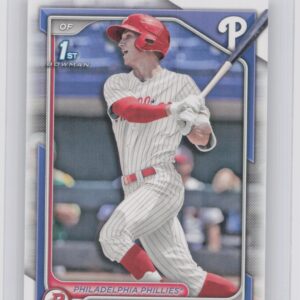 2024 Bowman Draft Griffin Burkholder #BD-60 Phillies
