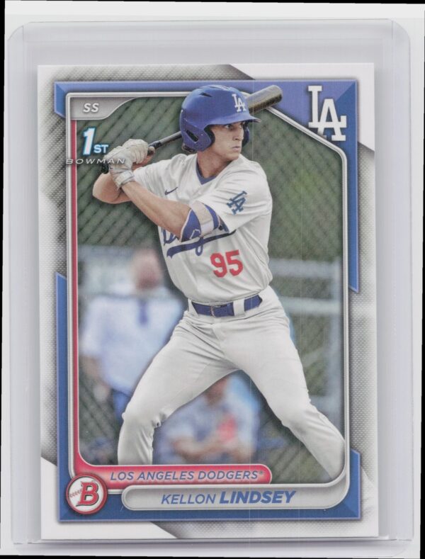 2024 Bowman Draft Kellon Lindsey #BD-24 Dodgers