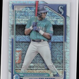 2024 Bowman Felnin Celesten #BCP-94 Mariners Chrome Prospects Mojo Refractors