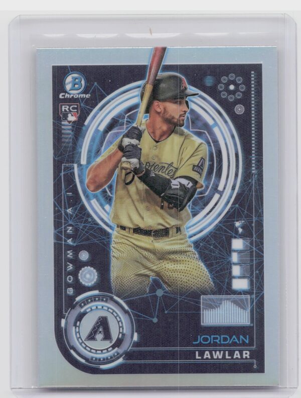 2024 Bowman Jordan Lawlar #BAI-5 Diamondbacks Bowman A.I.