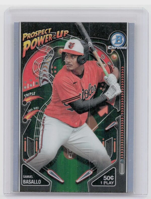 2024 Bowman Samuel Basallo #PP-8 Orioles Prospect Power Up