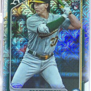 2024 Bowman Tyler Soderstrom Chrome Mojo Refractors RC #15 Athletics