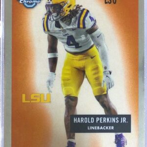 2024 Bowman University Chrome Harold Perkins Jr. #55B-6 Tigers 1955 Bowman