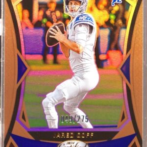 2024 Certified Jared Goff Mirror Bronze /275 53 Lions