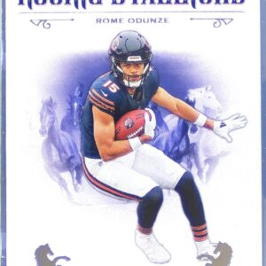 2024 Contenders Rome Odunze RC #13 Bears Rookie Stallions