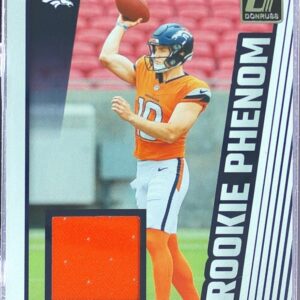 2024 Donruss Bo Nix JSY RC RPJ-BNI Broncos Rookie Phenom Jerseys