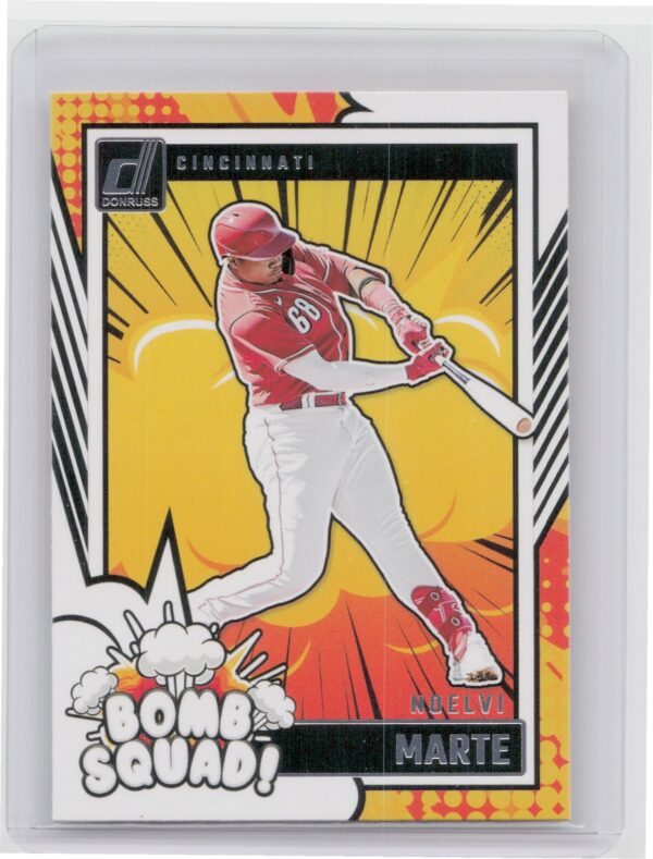 2024 Donruss Bomb Squad! Noelvi Marte #3 Reds