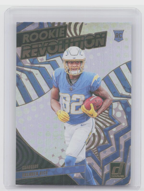 2024 Donruss Brenden Rice 39 Chargers Rookie Revolution