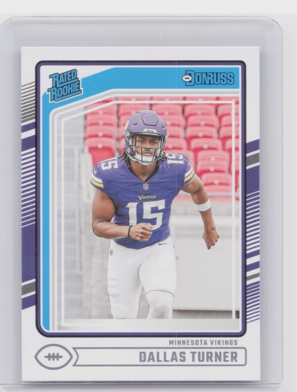 2024 Donruss Dallas Turner RC 331 Vikings