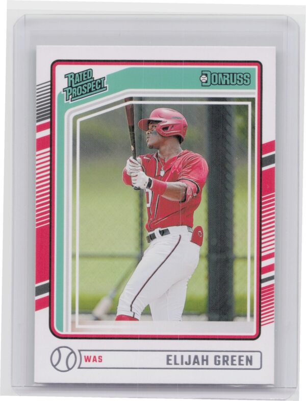 2024 Donruss Elijah Green #161 Nationals