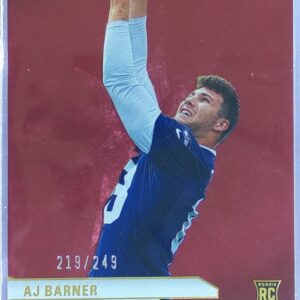 2024 Donruss Elite A.J. Barner Maroon /249 RC 132 Seahawks