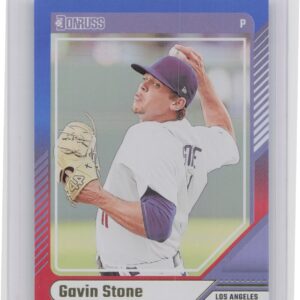 2024 Donruss Gavin Stone Red and Blue #49 Dodgers