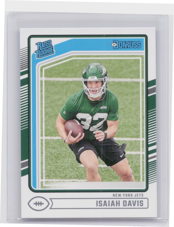 2024 Donruss Isaiah Davis RC 386 Jets