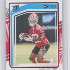 2024 Donruss Jacob Cowing RC 378 49ers