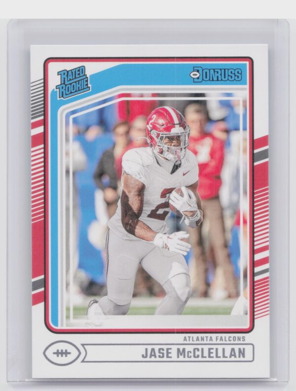 2024 Donruss Jase McClellan RC 375 Falcons