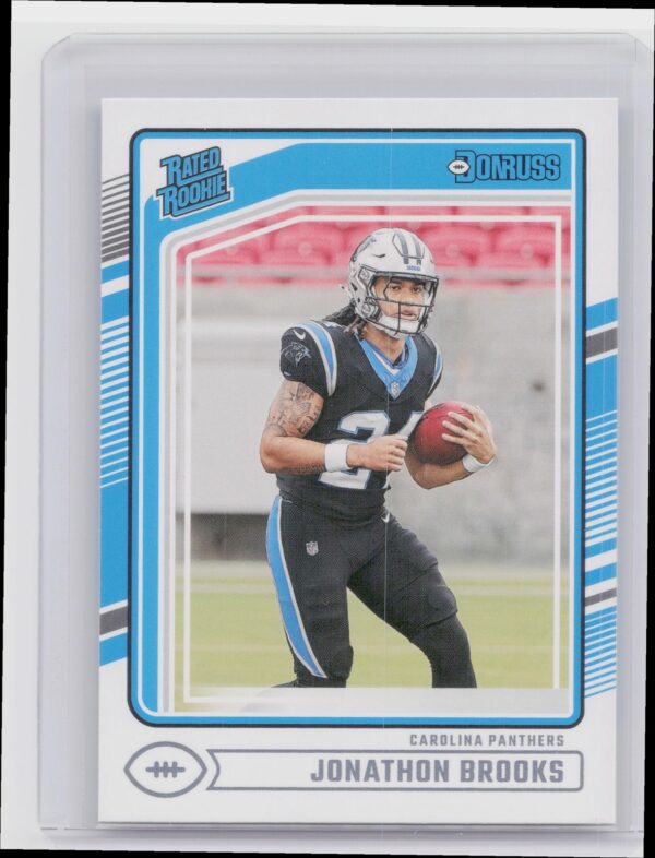 2024 Donruss Jonathon Brooks RC 354 Panthers