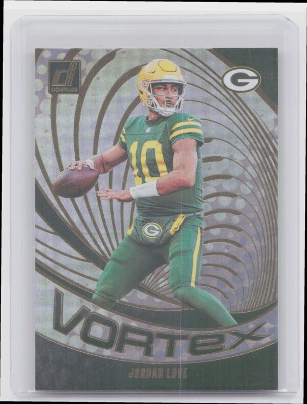 2024 Donruss Jordan Love VOR-CKU Packers Vortex