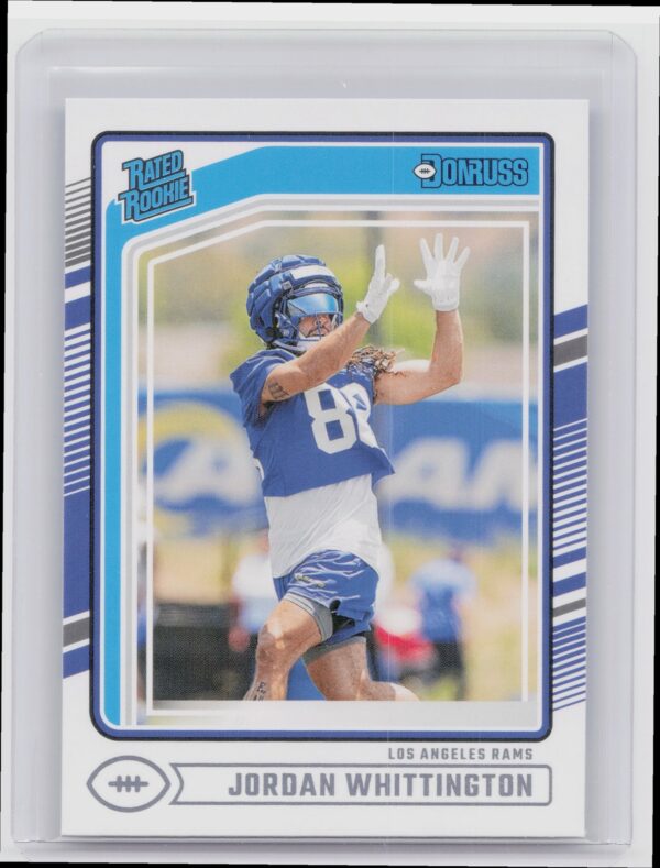 2024 Donruss Jordan Whittington RC 352 Rams