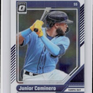 2024 Donruss Junior Caminero #40 Rays