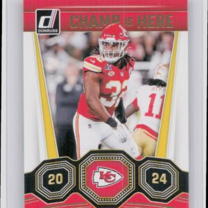 2024 Donruss Nick Bolton 9 Chiefs Champ is Here