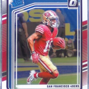 2024 Donruss Optic Jacob Cowing RC #236 49ers