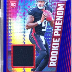 2024 Donruss Optic Michael Penix Jr RC JSY #RPB-MPJ Falcons Rookie Phenoms Blue