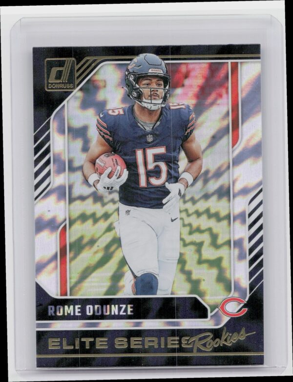 2024 Donruss Rome Odunze 7 Bears The Elite Series Rookies