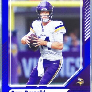 2024 Donruss Sam Darnold Press Proof Blue #180 Vikings