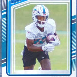 2024 Donruss Tahj Washington RC #346 Dolphins
