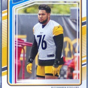 2024 Donruss Troy Fautanu RC #360 Steelers