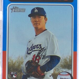2024 Heritage Yoshinobu Yamamoto RC #553 Dodgers
