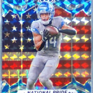 2024 Mosaic Amon-Ra St. Brown Mosaic Reactive Blue 263 Lions