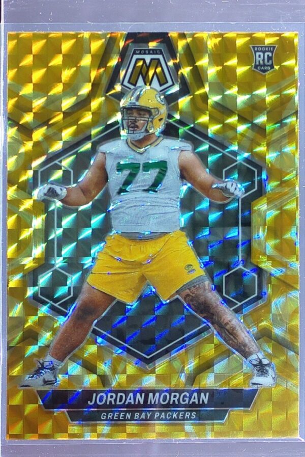 2024 Mosaic Jordan Morgan Mosaic Reactive Yellow 325 Packers