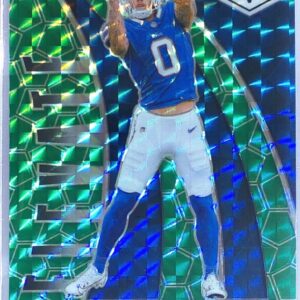 2024 Mosaic Keon Coleman 5 Bills Elevate Mosaic Green