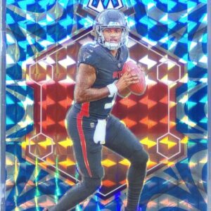 2024 Mosaic Michael Penix Jr. Mosaic Reactive Blue RC 308 Falcons