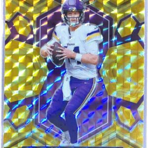 2024 Mosaic Sam Darnold Mosaic Reactive Yellow 141 Vikings