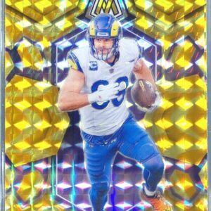 2024 Mosaic Tyler Higbee Mosaic Reactive Yellow 131 Rams