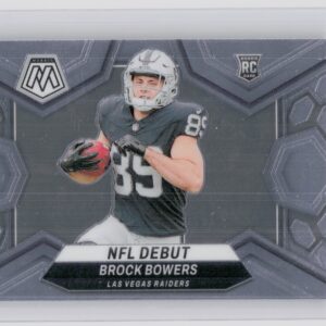 2024 Panini Mosaic Brock Bowers RC 286 Raiders