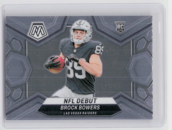 2024 Panini Mosaic Brock Bowers RC 286 Raiders