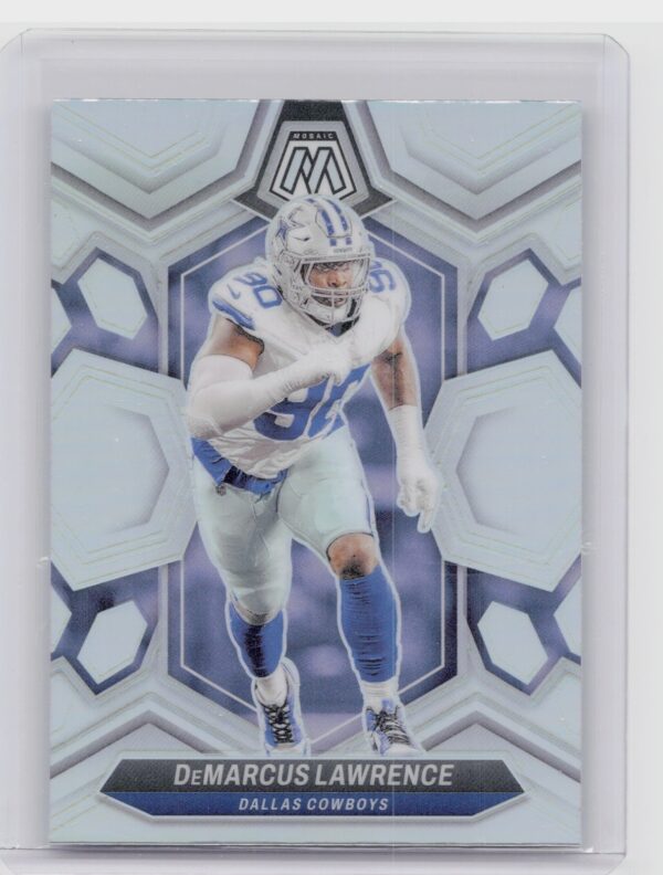 2024 Panini Mosaic DeMarcus Lawrence Silver 61 Cowboys