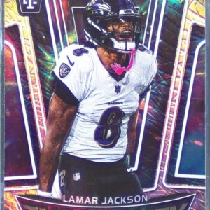 2024 Panini Totally Certified Lamar Jackson #9 Ravens The Mighty