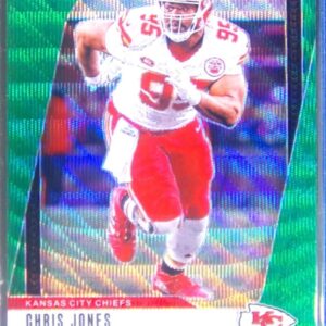 2024 Prizm Chris Jones Green Wave 143 Chiefs