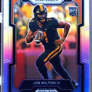 2024 Prizm Collegiate Draft Picks Joe Milton III Silver RC 157 Volunteers