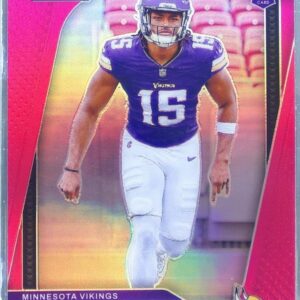 2024 Prizm Dallas Turner Pink RC 324 Vikings